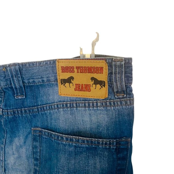 Ross Thomson Jeans size 36W X 30L lightweight blue jeans - Picture 3 of 8